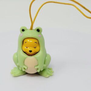 Winnie The Pooh Peek-A-Pooh Frog Pooh Phone Charm Animal Figures Series #2